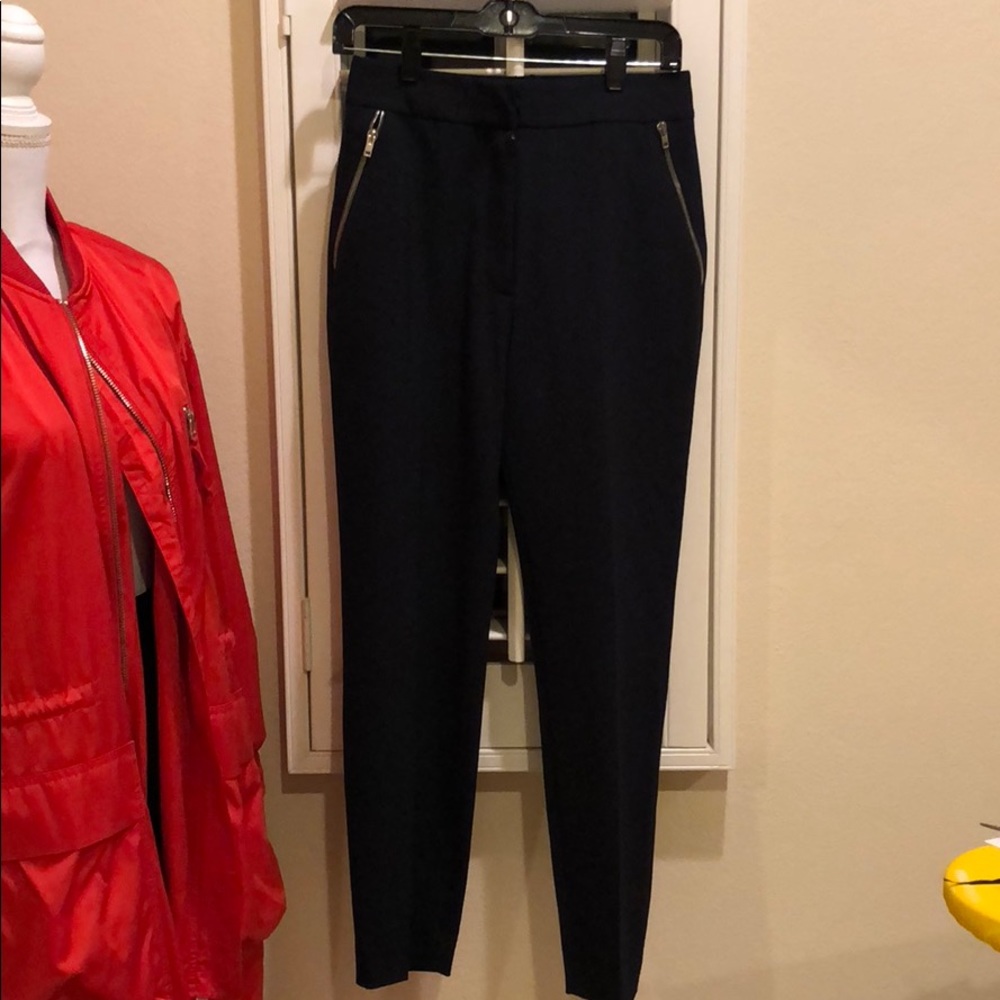 Alexander Wang tailored pants in navy blue
